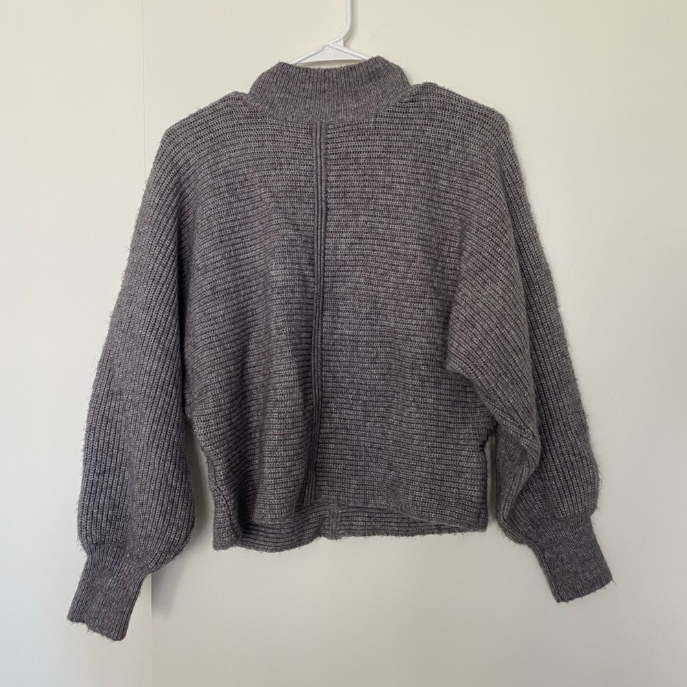 Gray sweater